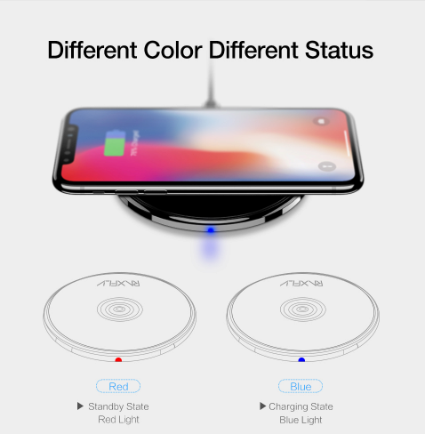 Qi Wireless Charger For Samsung S7 S6 Edge Iphone USB Charge